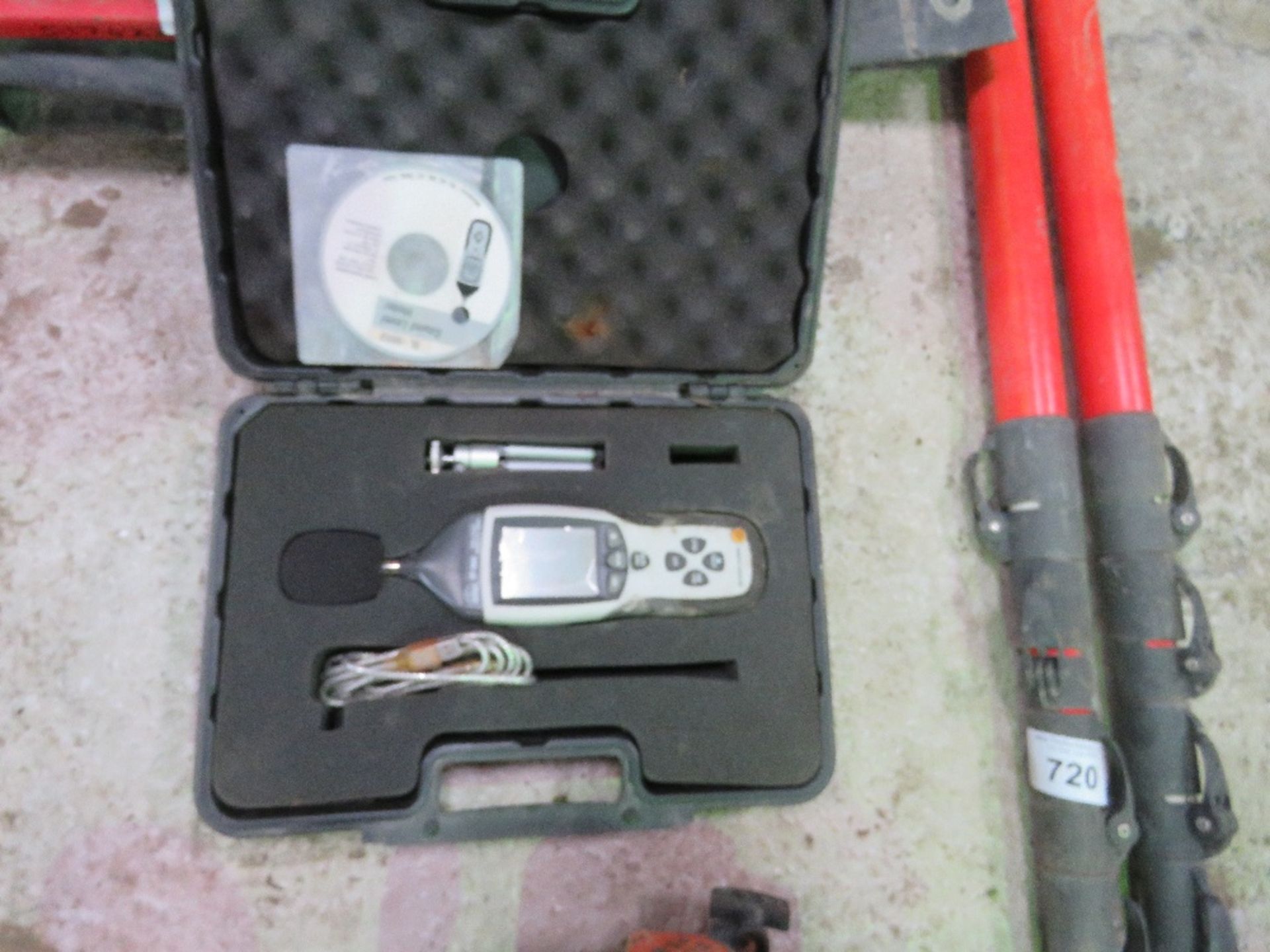 TILE CUTTER PLUS A BOXED SOUND METER. THIS LOT IS SOLD UNDER THE AUCTIONEERS MARGIN SCHEME, THEREFOR - Image 2 of 3