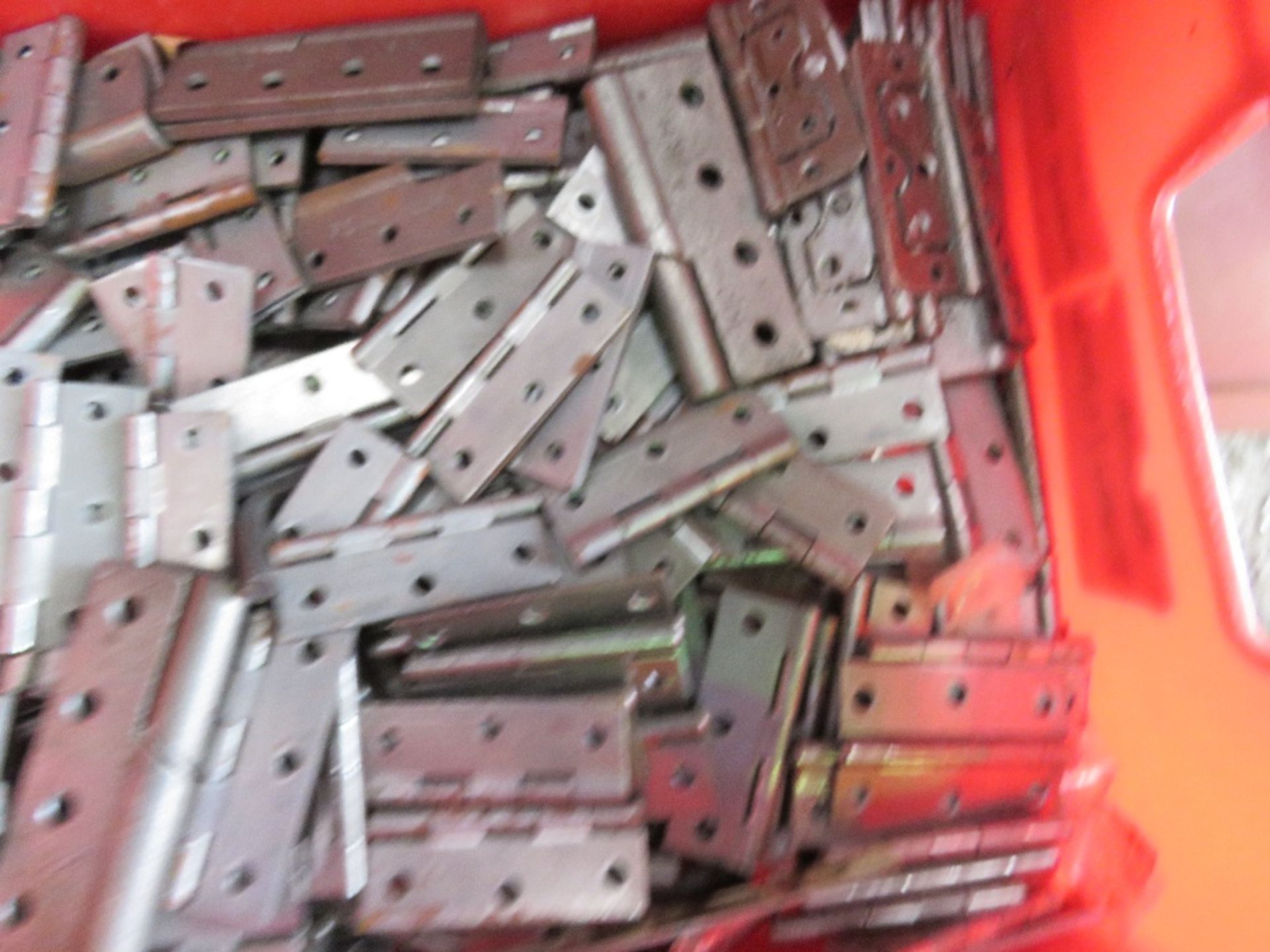 2 X BOXES OF ASSORTED HINGES ETC. - Image 3 of 3