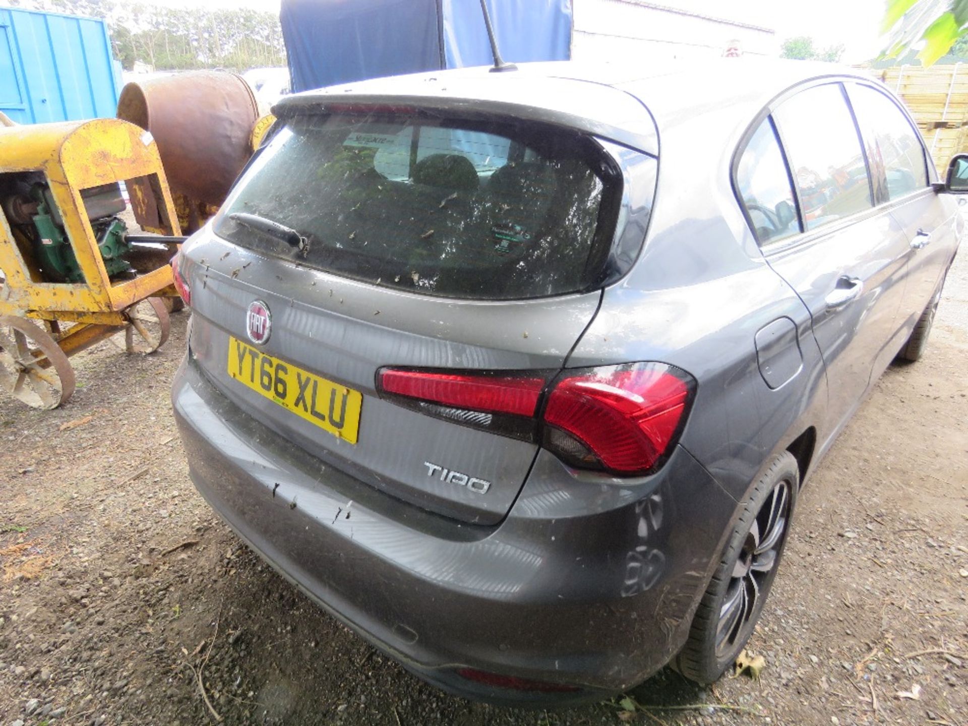 FIAT TIPO LOUNGE T-JET HATCHBACK PETROL CAR REG:YT66 XLU. 7865 REC MILES DIRECT FROM LOCAL COMPANY. - Image 4 of 7