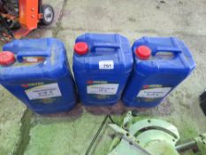 3X DRUMS OF OIL 1X 1540 DIESEL ENGINE 2X HYDRAULIC THIS LOT IS SOLD UNDER THE AUCTIONEERS MARGIN SC