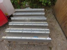 5 X CONCRETE DRAINAGE CHANNELS, NO GRILLES. THIS LOT IS SOLD UNDER THE AUCTIONEERS MARGIN SCHEME, TH