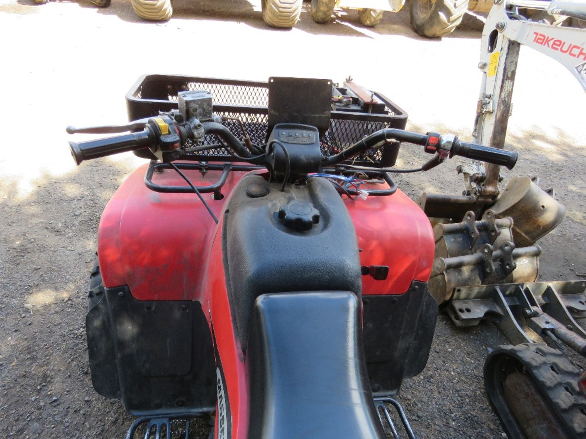 MASSEYT FERGSUON 300 2WD QUAD BIKE, DIRECT EX FARM BEING SURPLUS TO REQUIREMENTS (WAS USED FOR FOOTP - Image 4 of 5