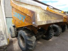 TEREX TA10 10 TONNE DUMPER, YEAR 2008 BUILD, PN:10D01, 4873 REC HOURS. WHEN TESTED WAS SEEN TO DRIV