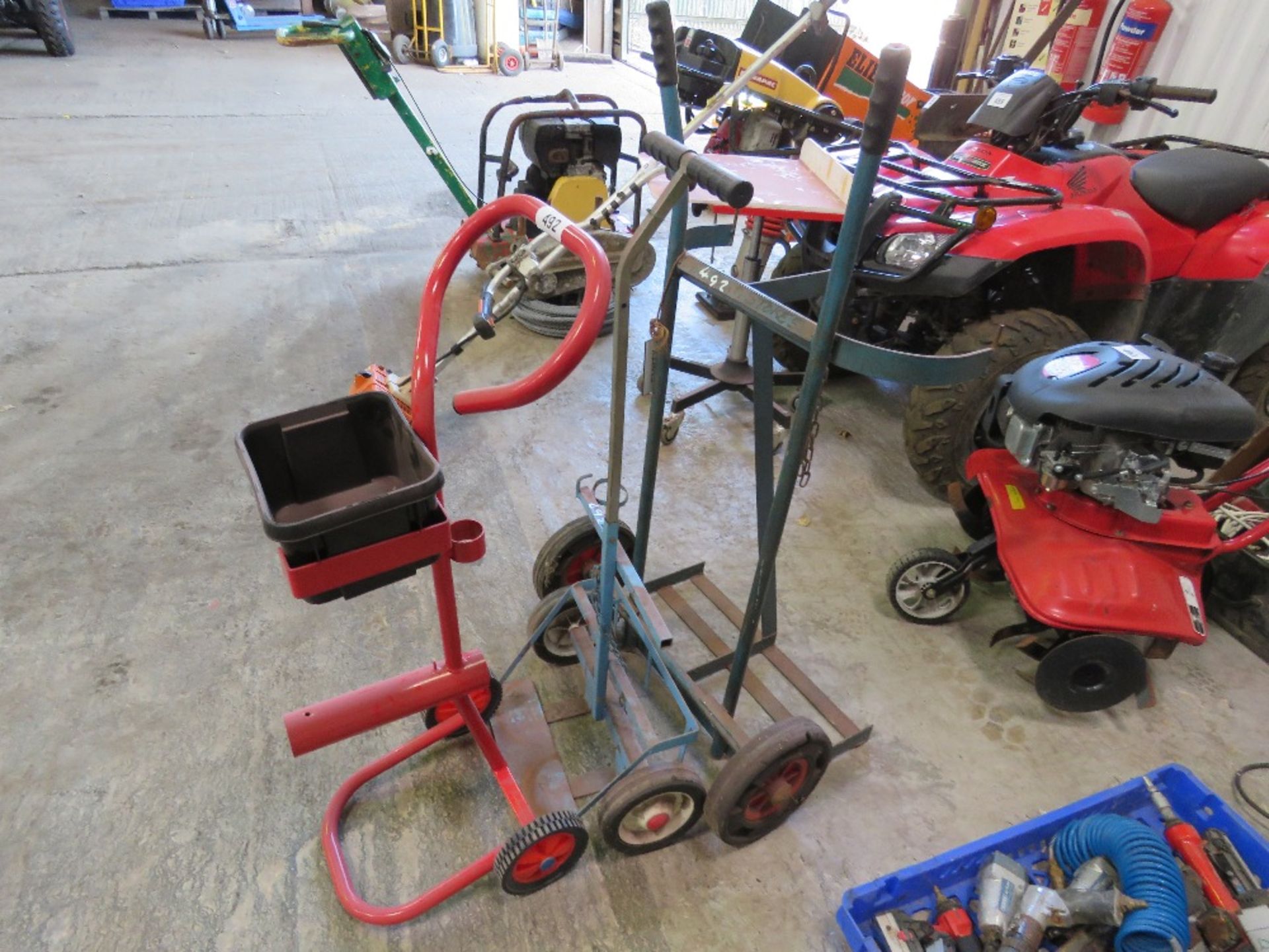 3 X BOTTLE TROLLEYS. THIS LOT IS SOLD UNDER THE AUCTIONEERS MARGIN SCHEME, THEREFORE NO VAT WILL BE - Image 2 of 2