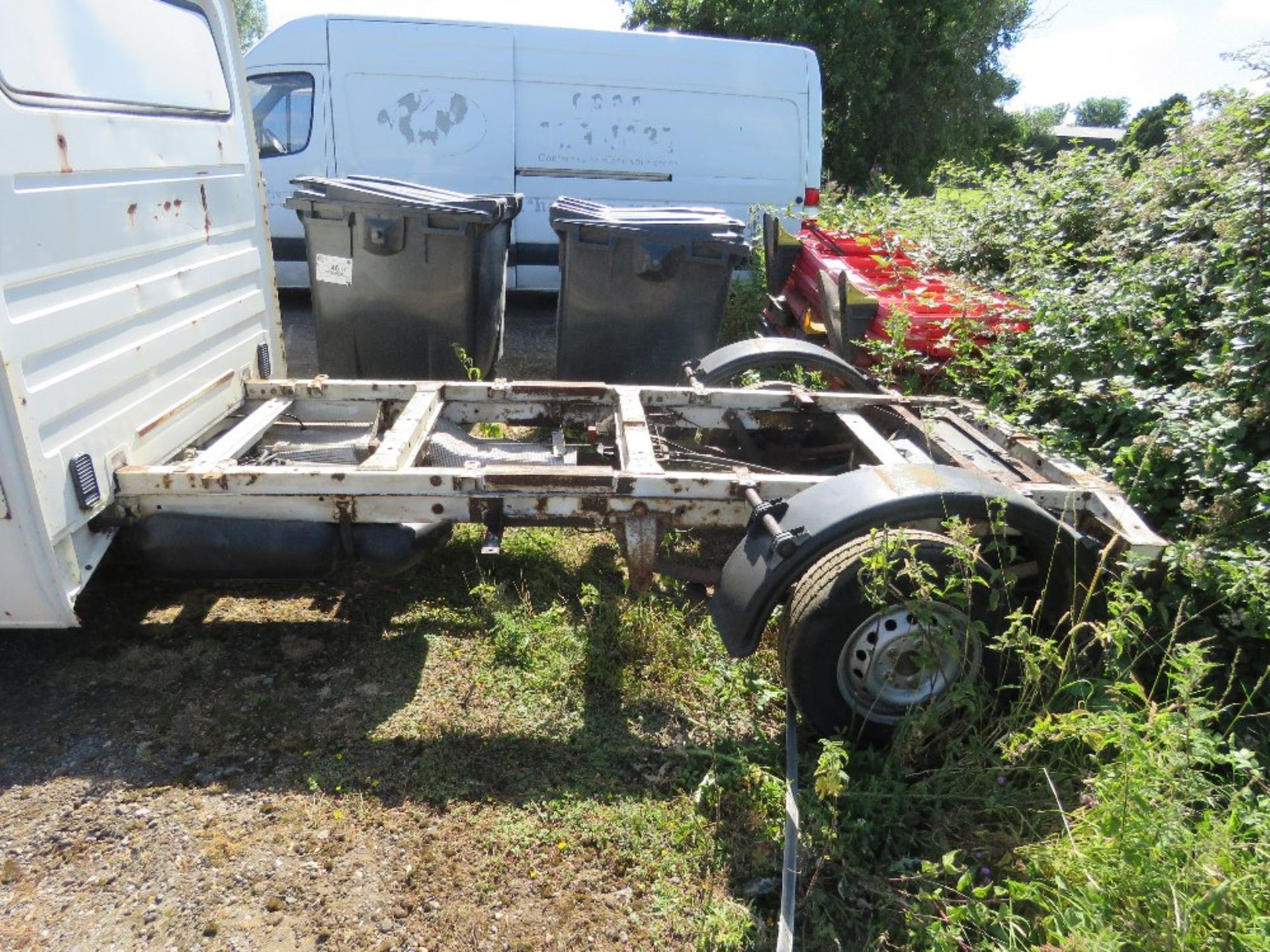 VOLKSWAGEN LT35 CHASSI CAB UNIT REG:MX51 MDV WITH V5. MOT EXPIRED. PETROL/LPG. WHEN TESTED WAS SEEN - Image 3 of 6