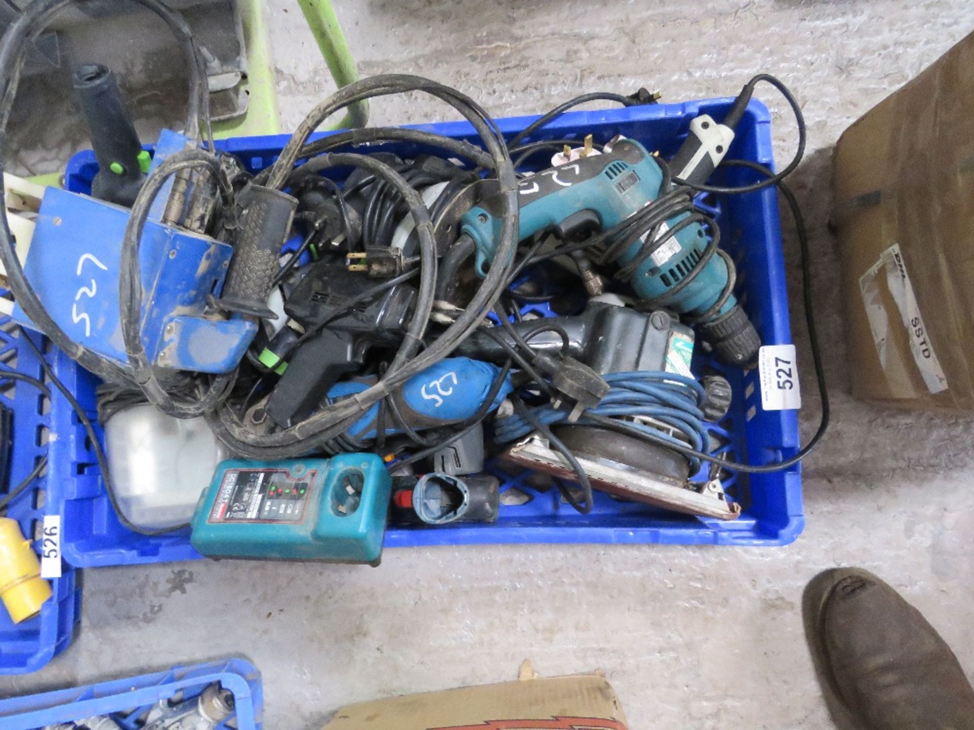 ASSORTED SANDERS, GRINDERS, DRILLS ETC. THIS LOT IS SOLD UNDER THE AUCTIONEERS MARGIN SCHEME, THEREF