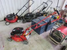MITOX PETROL ENGINED MOWER, NO COLLECTOR. THIS LOT IS SOLD UNDER THE AUCTIONEERS MARGIN SCHEME, THER
