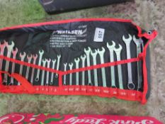 NEILSEN 24PIECE SPANNER SET.