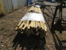 LARGE BUNDLE OF 45MM X 35MM TIMBER BATTENS MOST APPEAR TO BE ABOUT 16FT LENGTH.