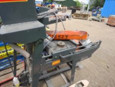 BELLE SLAB SAW FOR PARTS. THIS LOT IS SOLD UNDER THE AUCTIONEERS MARGIN SCHEME, THEREFORE NO VAT WI