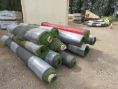 2 X PALLETS OF QUALITY GRADE ASTRO TURF GRASS MATTING, PART ROLLS AS SHOWN IN IMAGES. THIS LOT IS S