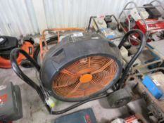 RHINO 110VOLT HIGH FLOW AIR FAN. THIS LOT IS SOLD UNDER THE AUCTIONEERS MARGIN SCHEME, THEREFORE NO