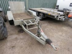 INDESPENSION MINI DIGGER TRAILER, 2700KG RATED.