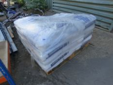 PALLET CONTAINING 32NO APPROX BROXO 6-15 WATER SOFTENING SALT, 25KG BAGS. THIS LOT IS SOLD UNDER THE
