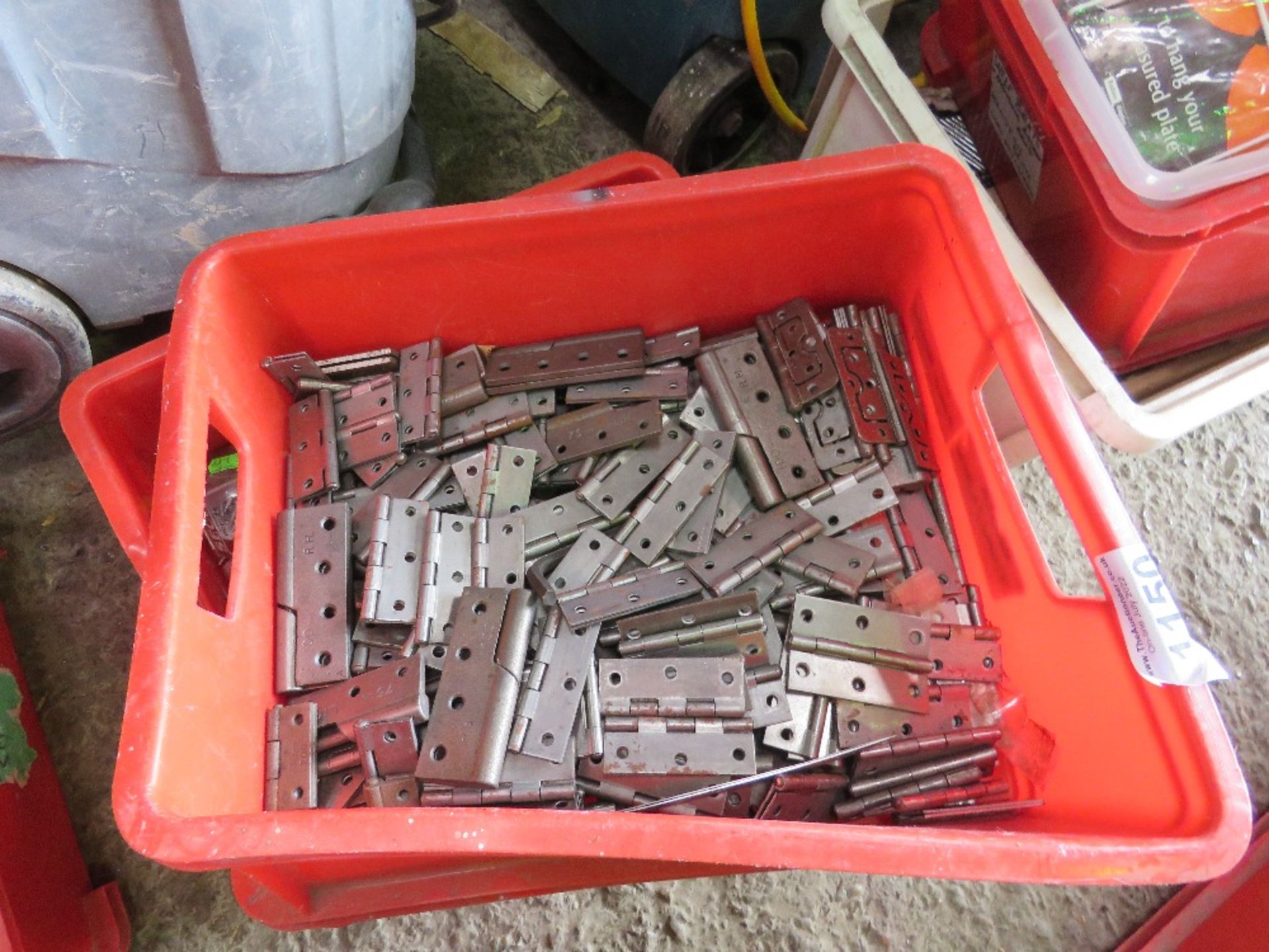 2 X BOXES OF ASSORTED HINGES ETC.