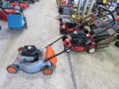 FLYMO PETROL MOWER, NO COLLECTOR. THIS LOT IS SOLD UNDER THE AUCTIONEERS MARGIN SCHEME, THEREFORE NO