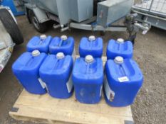 8 X 20 LITRE DRUMS OF 7000FE 10W-30 ENGINE OIL. THIS LOT IS SOLD UNDER THE AUCTIONEERS MARGIN SCHEME