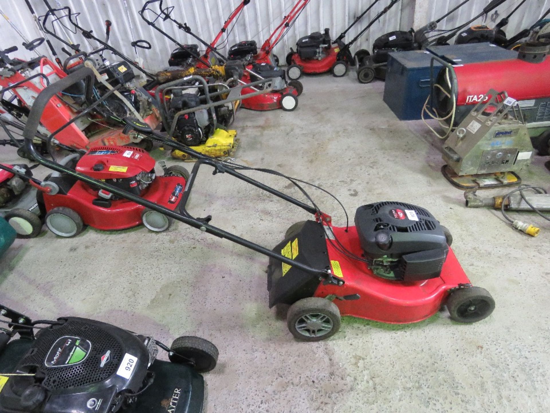 CHAMPION SELF DRIVE MOWER, NO BOX. THIS LOT IS SOLD UNDER THE AUCTIONEERS MARGIN SCHEME, THEREFORE N