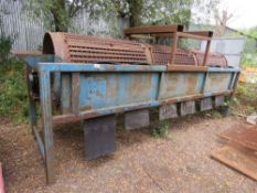 ROTARY BARREL SCREEN/WASHING PLANT, ELECTRIC POWERED, 13FT LENGTH APPROX. HAS BEEN SEEN TO RUN AND D