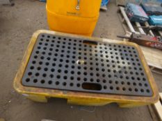 PLASTIC DRIP TRAY. THIS LOT IS SOLD UNDER THE AUCTIONEERS MARGIN SCHEME, THEREFORE NO VAT WILL BE CH