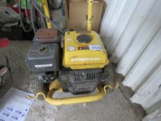 EVOPOWER PRESSURE WASHER WITH HOSE BUT NO LANCE. THIS LOT IS SOLD UNDER THE AUCTIONEERS MARGIN SCHEM