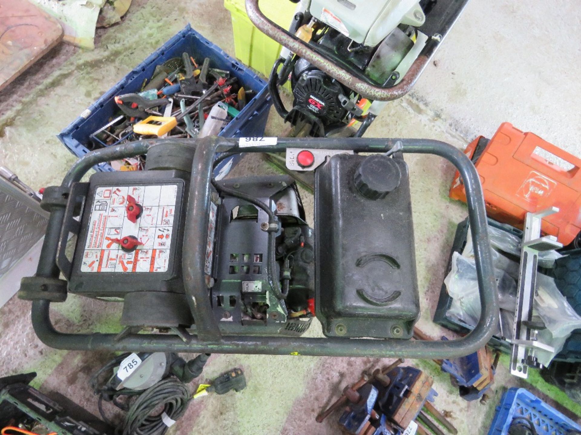 BOMAG TRENCH COMPACTOR THIS LOT IS SOLD UNDER THE AUCTIONEERS MARGIN SCHEME, THEREFORE NO VAT WILL - Image 3 of 5