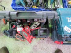 8X ASSORTED BATTERY TOOLS, INCOMPLETE THIS LOT IS SOLD UNDER THE AUCTIONEERS MARGIN SCHEME, THEREFO