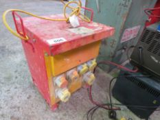 SITE TRANSFORMER 240VOLT INPUT, 110VOLT OUTPUT.