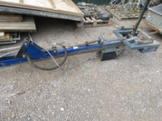 HYDRAULIC OPERATED POST DRIVER, CURRENTLY ON AVANT LOADER BRACKETS. FLEET UPDATE.