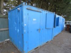 SECURE SITE OFFICE WITH KEY. 10FT X 8FT APPROX. SO11.