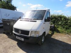 VOLKSWAGEN LT35 CHASSI CAB UNIT REG:MX51 MDV WITH V5. MOT EXPIRED. PETROL/LPG. WHEN TESTED WAS SEEN
