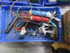 AIR TOOLS, BRAZING SET ETC. THIS LOT IS SOLD UNDER THE AUCTIONEERS MARGIN SCHEME, THEREFORE NO VAT W