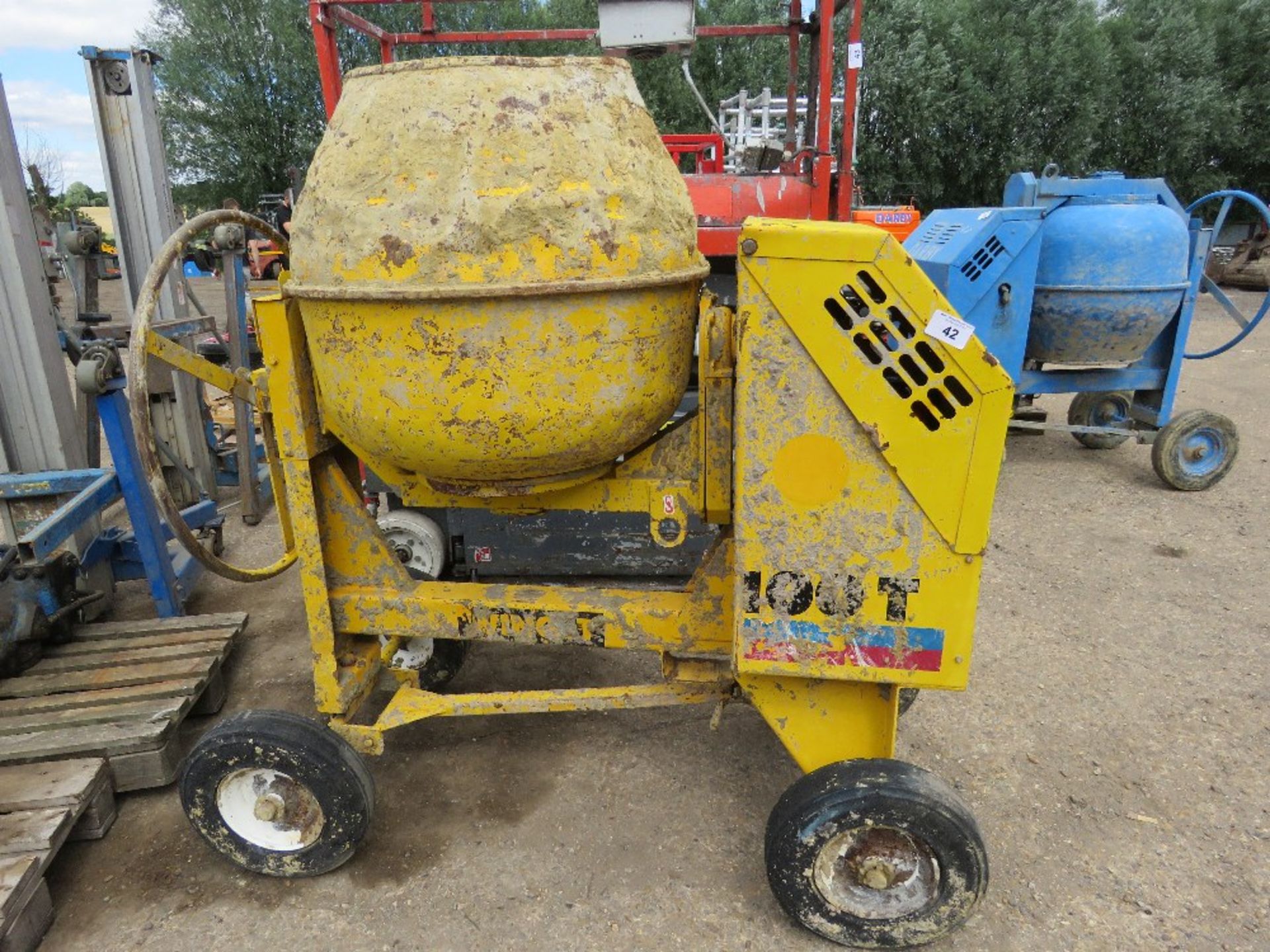 WINGET 100T YANMAR ELECTRIC START DIESEL MIXER YEAR 2016.