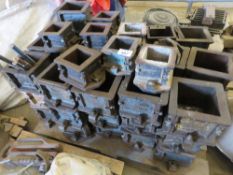 PALLET OF CONCRETE TEST MOULD CUBES. LOT LOCATION: SS13 1EF, BASILDON, ESSEX.