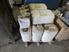 PALLET OF ADOSAFE FLOORSEAL COMPOUND. LOT LOCATION: SS13 1EF, BASILDON, ESSEX.