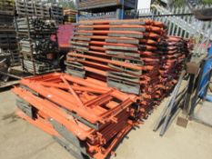 LARGE QUANTITY OF PLASTIC CHAPTER 8 BARRIERS. LOT LOCATION: SS13 1EF, BASILDON, ESSEX.