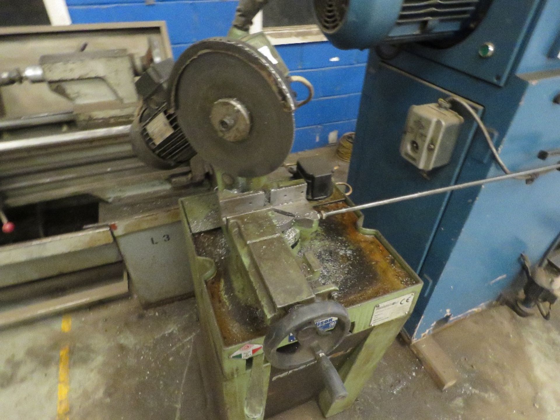 PEDAZZOLI TRONCATRICE METAL CUTTING SAW, 3 PHASE POWERED. LOT LOCATION: SS13 1EF, BASILDON, ESSEX - Image 5 of 7