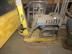 LARGE BOMAG DIESEL COMPACTION PLATE. LOT LOCATION: SS13 1EF, BASILDON, ESSEX.