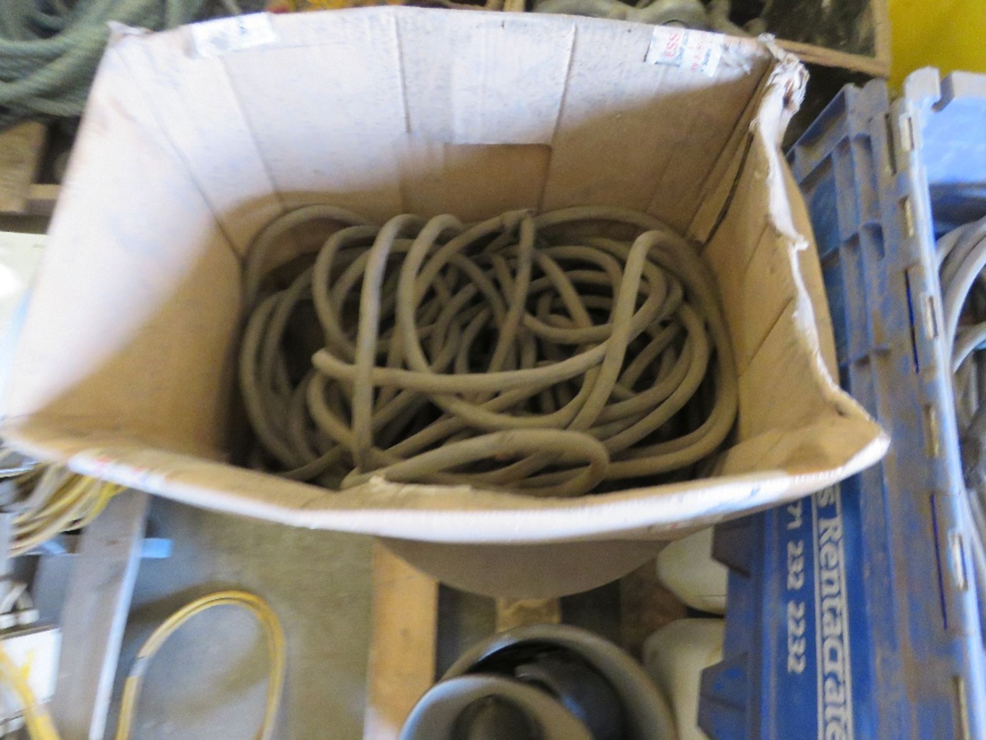 PALLET OF WELDING CABLES, CABLES ETC - Image 3 of 3