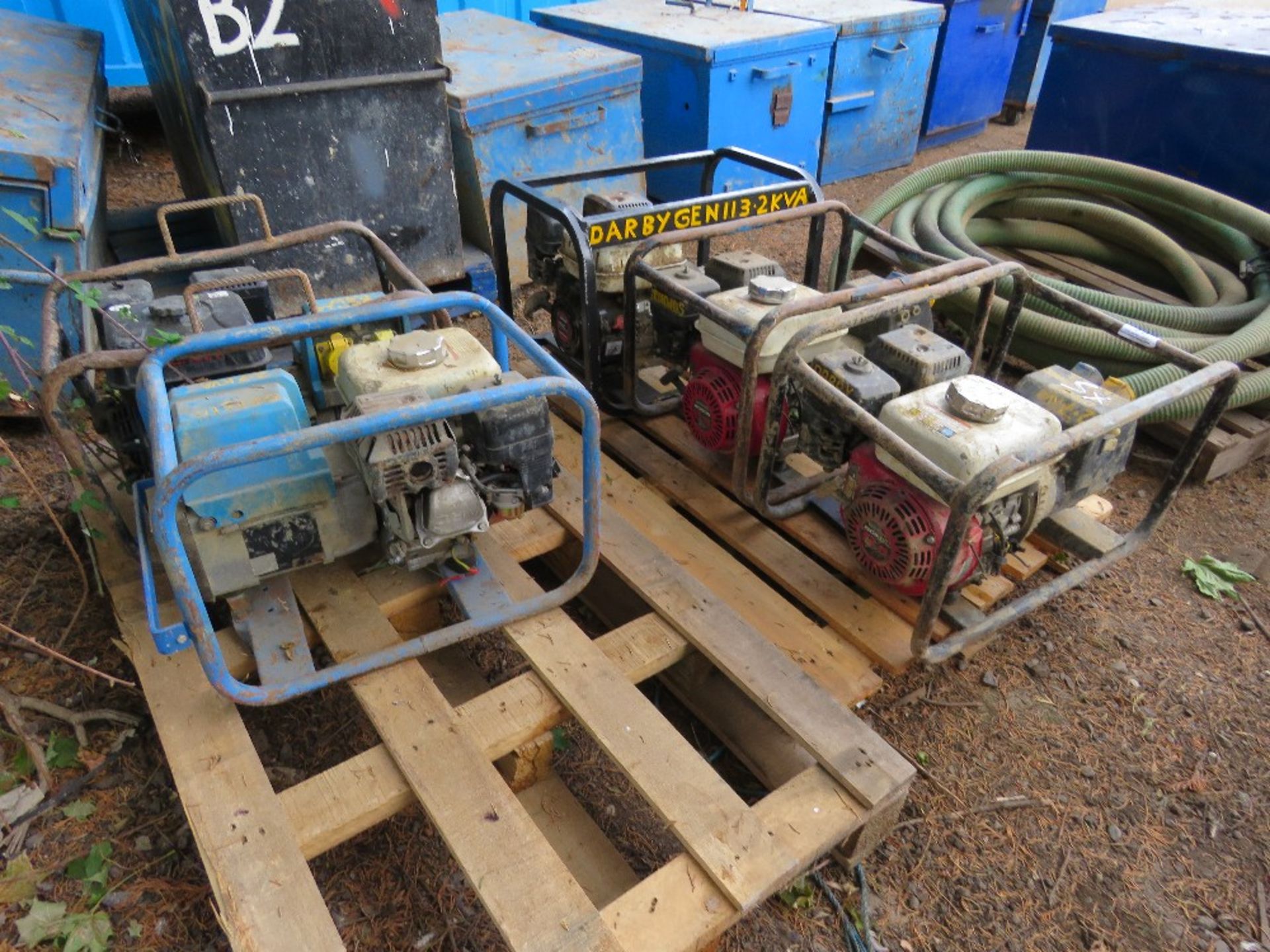 5 X PETROL ENGINED GENERATORS. LOT LOCATION: THE STONDON HALL SALEGROUND, STONDON MASSEY, ESSEX. C - Image 3 of 3