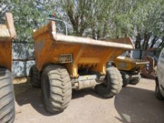 TEREX TA10 SITE DUMPER, 10 TONNE CAPACITY, YEAR 2008 BUILD. 4028 REC HOURS. PN:10D02. WHEN TESTED W