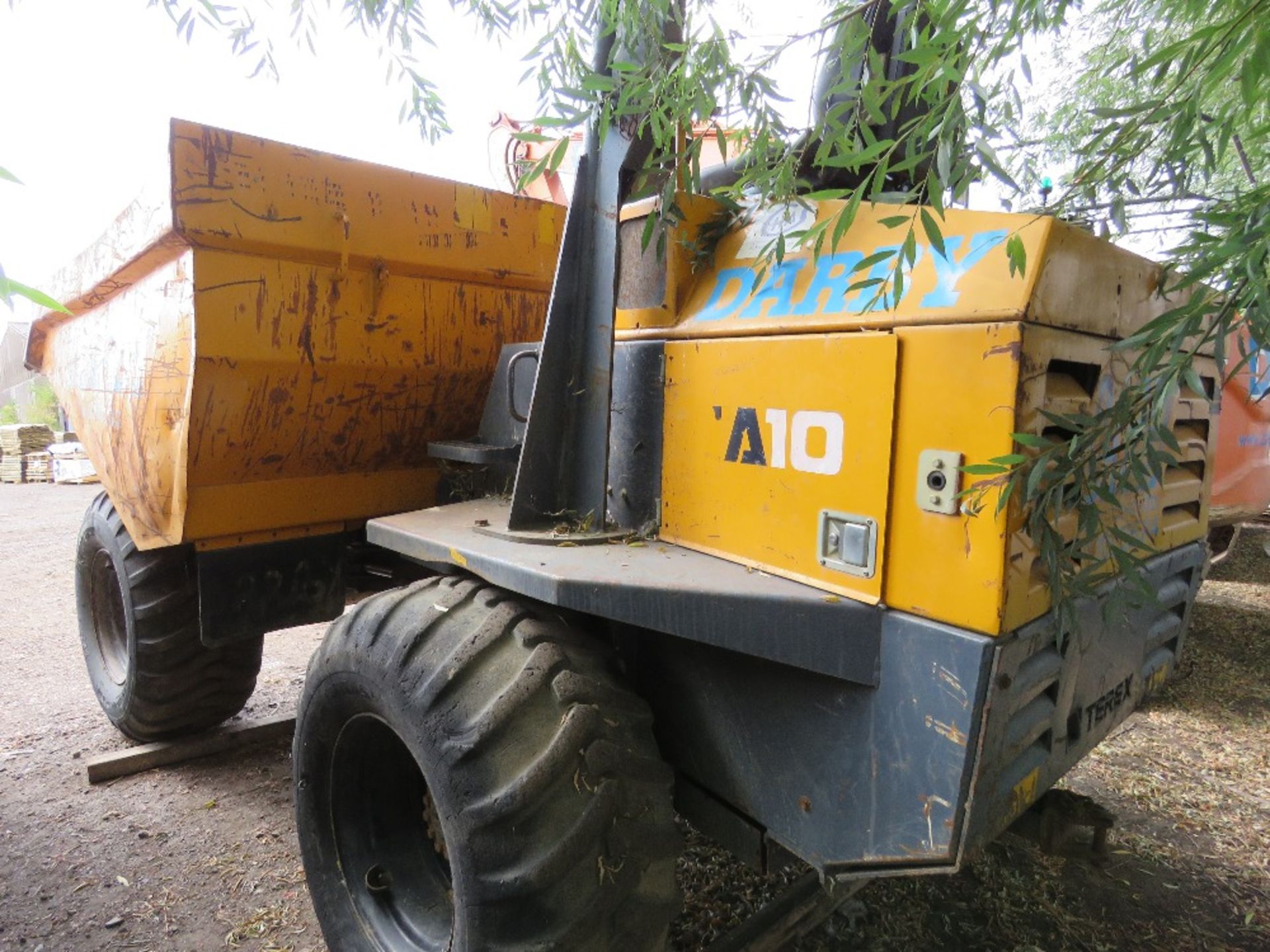 TEREX TA10 10 TONNE DUMPER, YEAR 2008 BUILD, PN:10D01, 4873 REC HOURS. WHEN TESTED WAS SEEN TO DRIV - Image 3 of 8