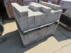 2 X PALLETS OF CONCRETE BLOCKS. LOT LOCATION: SS13 1EF, BASILDON, ESSEX.