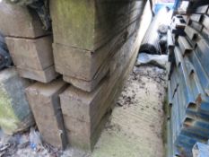2 X LARGE TIMBER TRACK / BOG MATS, 1METRE WIDE X 19FT LENGTH APPROX. LOT LOCATION: SS13 1EF, BASILD