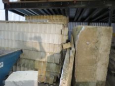 LARGE QUANTITY OF LARGE SIZED POLYSTYRENE BLOCKS. LOT LOCATION: SS13 1EF, BASILDON, ESSEX.