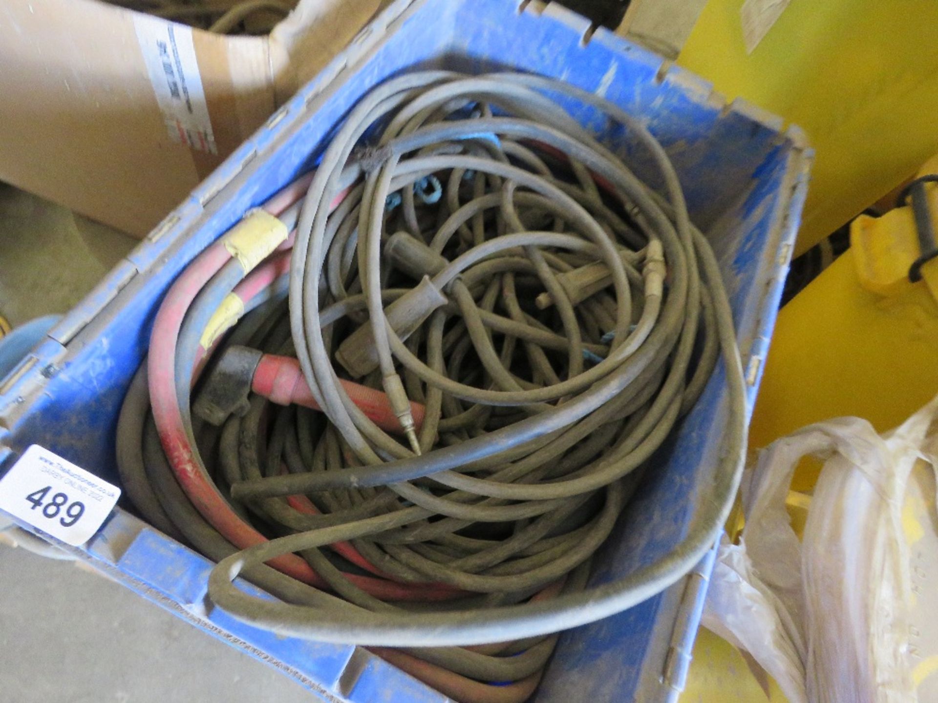 PALLET OF WELDING CABLES, CABLES ETC - Image 2 of 3