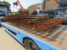 STACK OF CONCRETE REINFORCING MESH SHEETS. LOT LOCATION: SS13 1EF, BASILDON, ESSEX.