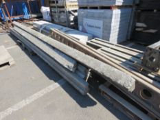 2 X PALLETS CONTAINING CONCRETE BEAMS. LOT LOCATION: SS13 1EF, BASILDON, ESSEX.