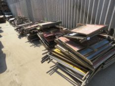 LARGE QUANTITY OF ROAD SIGNS AND FRAMES. LOT LOCATION: SS13 1EF, BASILDON, ESSEX.