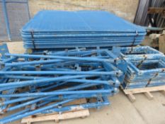 60 SECTIONS OF POLMIL RELOCATABLE HIGH SECURITY FENCE SYSTEM PANELS AND ASSOCIATED EQUIPMENT: 60 X P